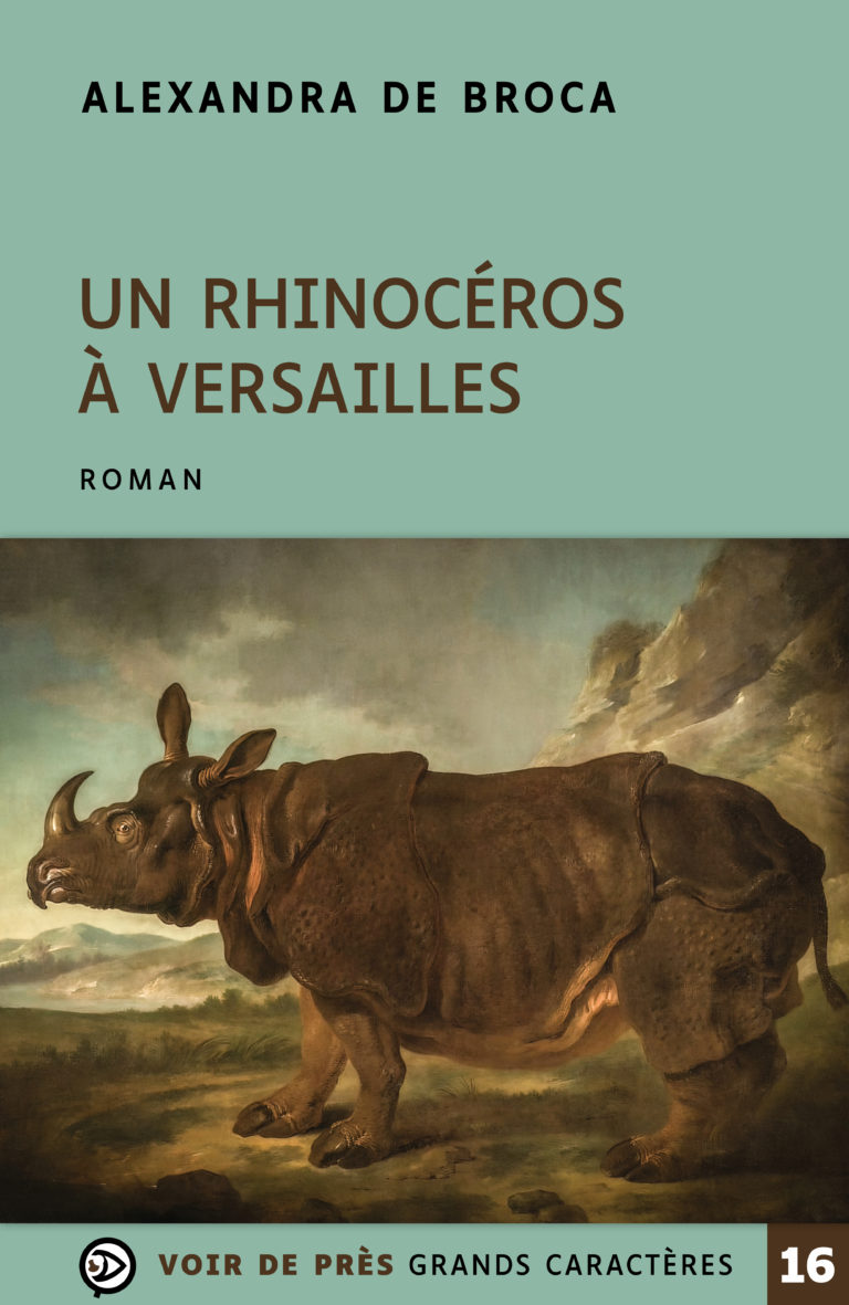 Couverture de l'ouvrage Un rhinocéros à Versailles