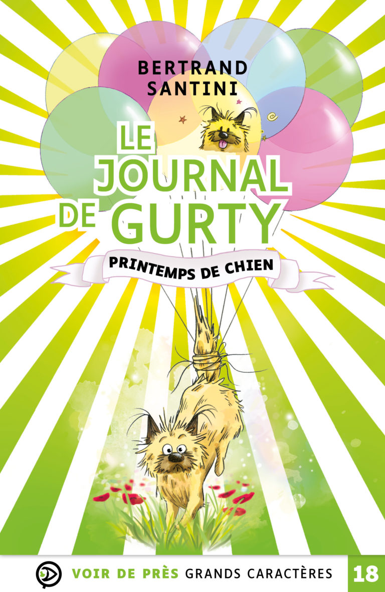 Couverture de l'ouvrage Le Journal de Gurty Printemps de chien