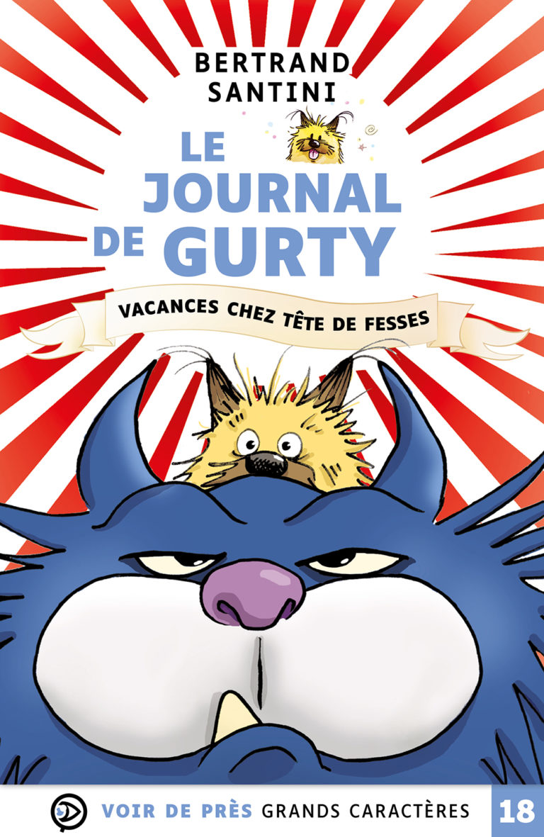 Couverture de l'ouvrage Le Journal de Gurty – Vacances chez Tête de Fesses