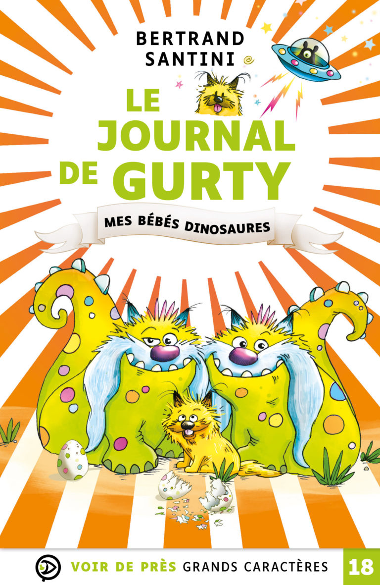 Couverture de l'ouvrage Le Journal de Gurty – Mes bébés dinosaures