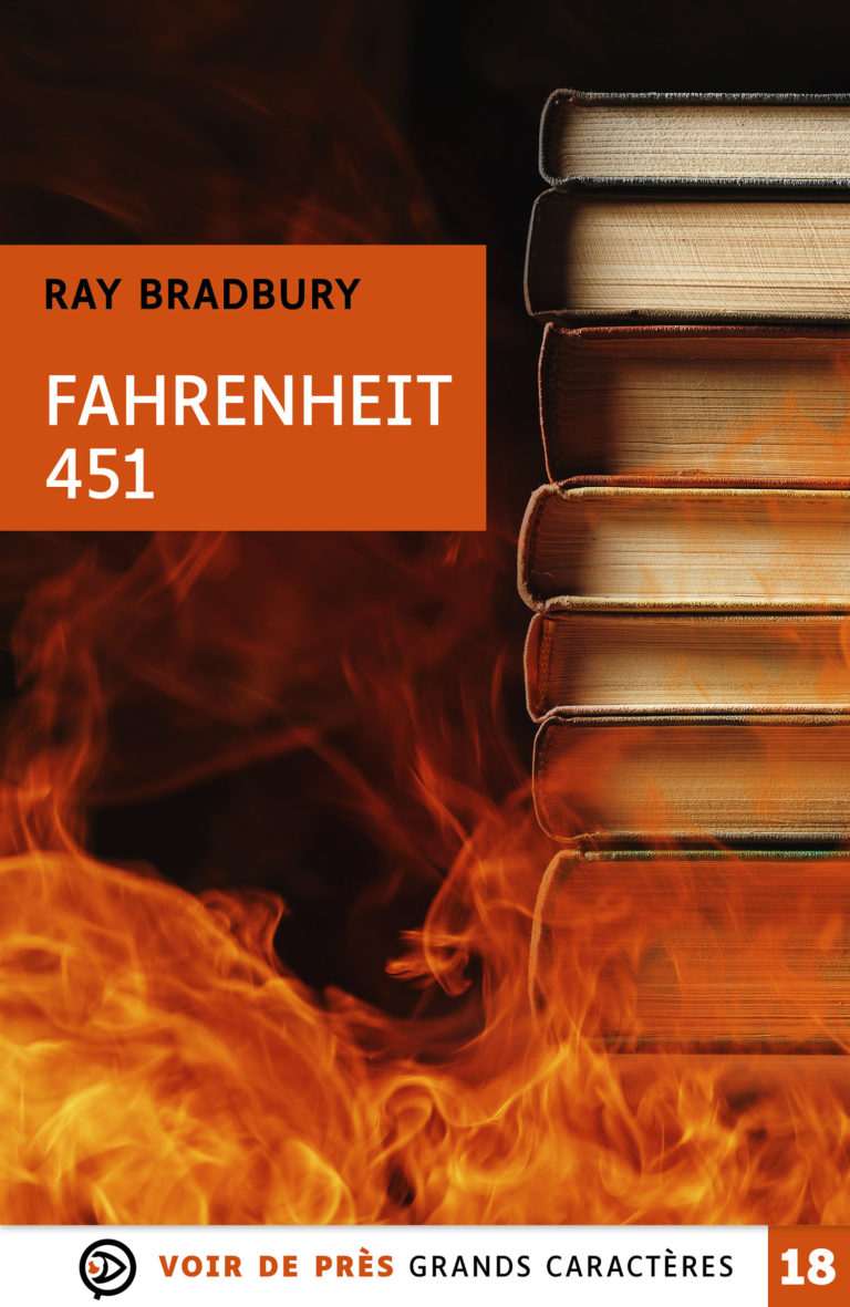 Couverture de l'ouvrage Fahrenheit 451 de Ray Bradbury