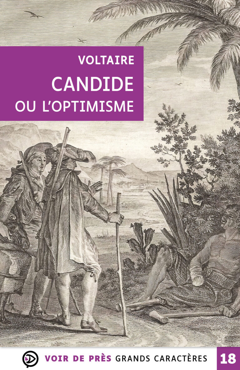 Couverture de l'ouvrage Candide ou l'Optimisme de Voltaire